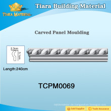 Kunststoff PU Wandleisten für Decke und Wand TCPM069